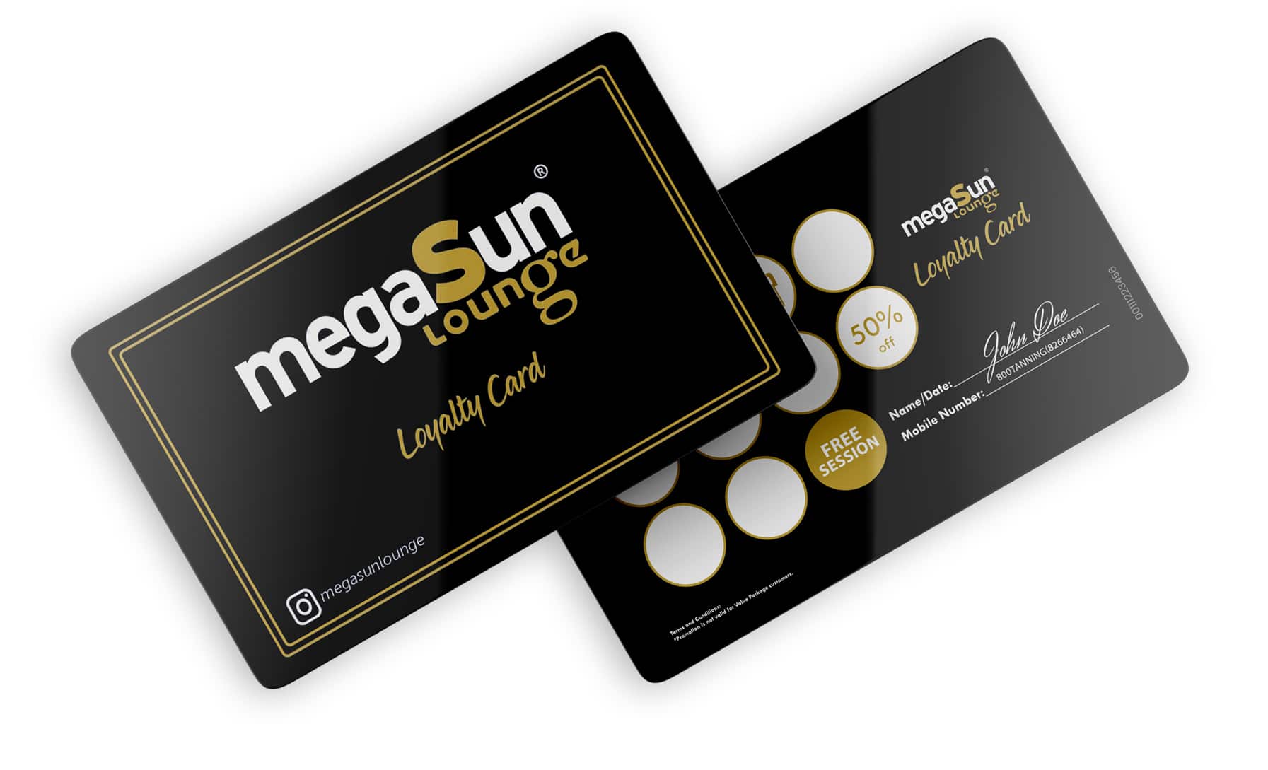 megasun lounge loyalty card